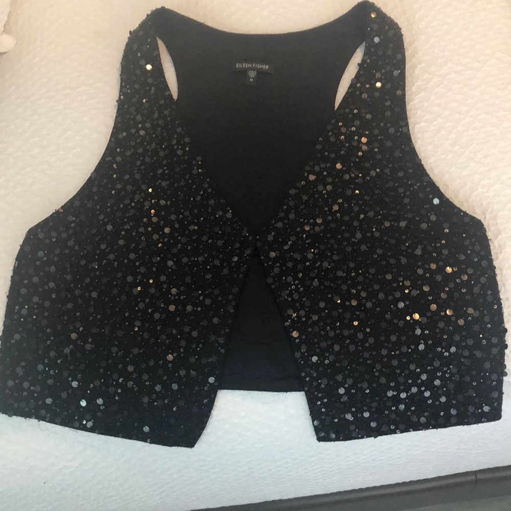 Eileen fisher vests